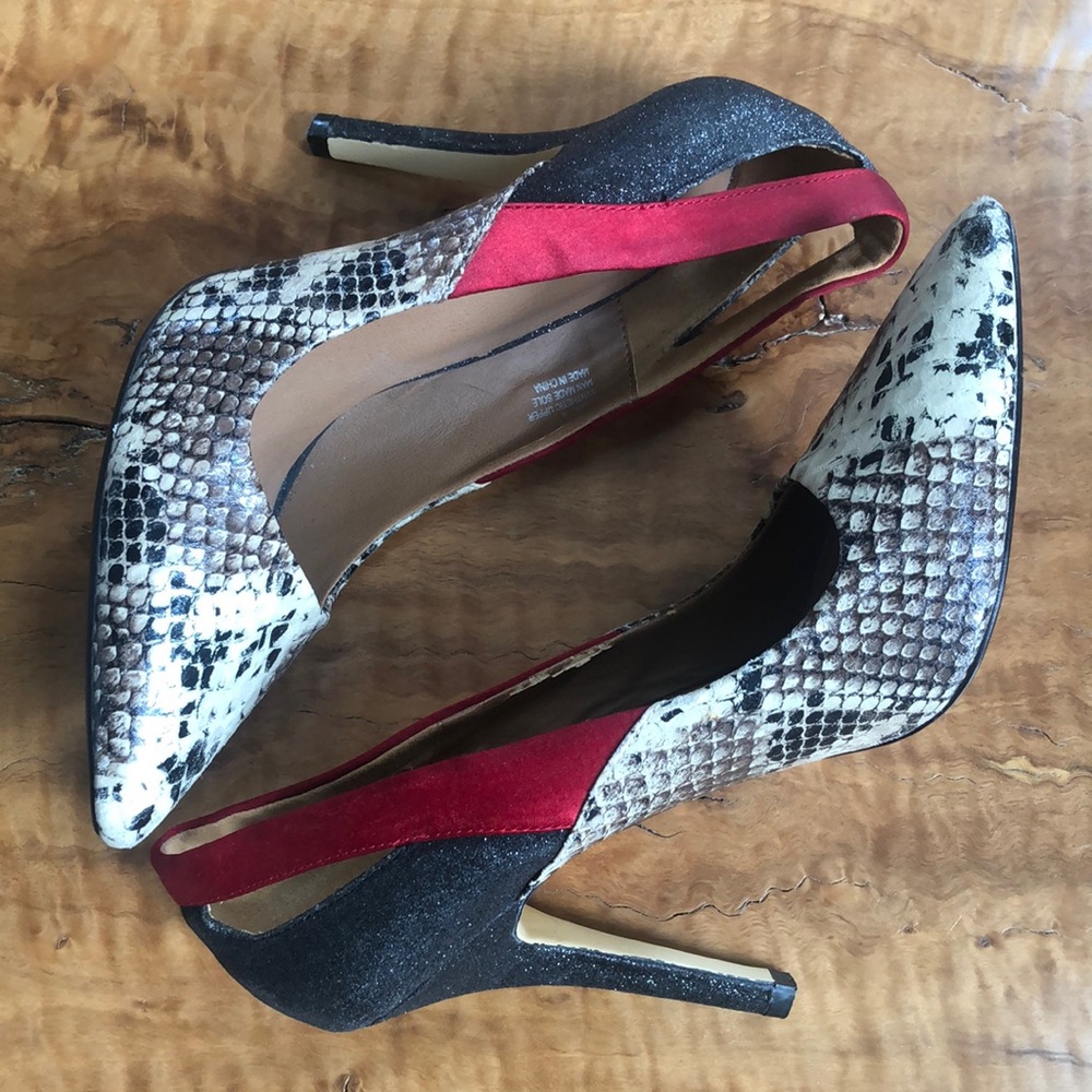 Beautiful Zigi Soho Lunar Snakeskin Pumps
